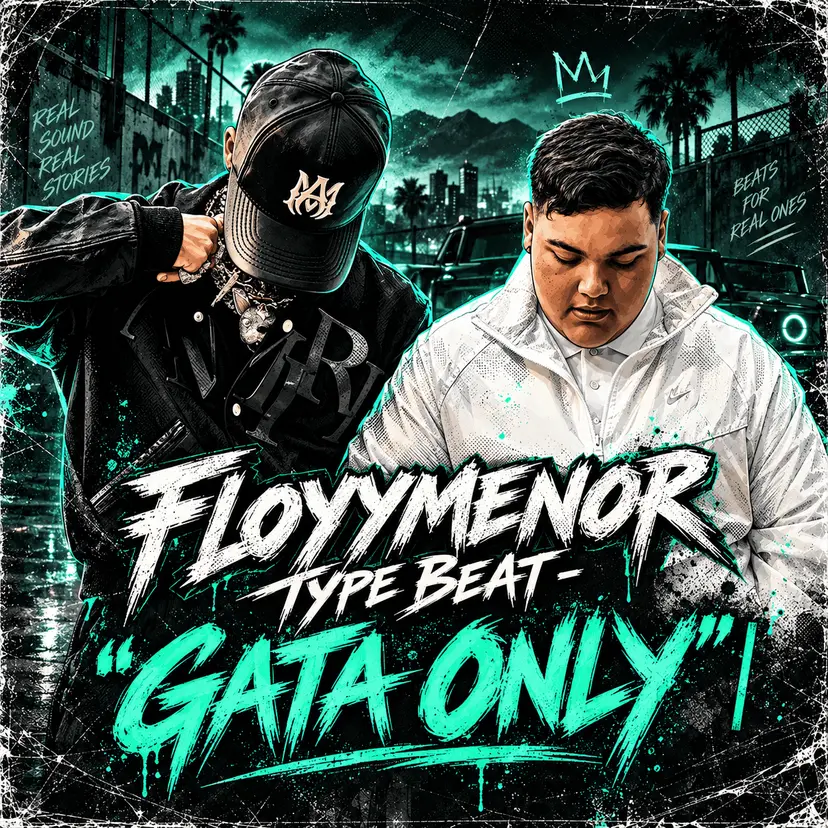 Floyymenor Type Beat - GATA ONLY Reggaeton Romántico Chileno 2026 - Reggaeton beat kapağı - Kutayy